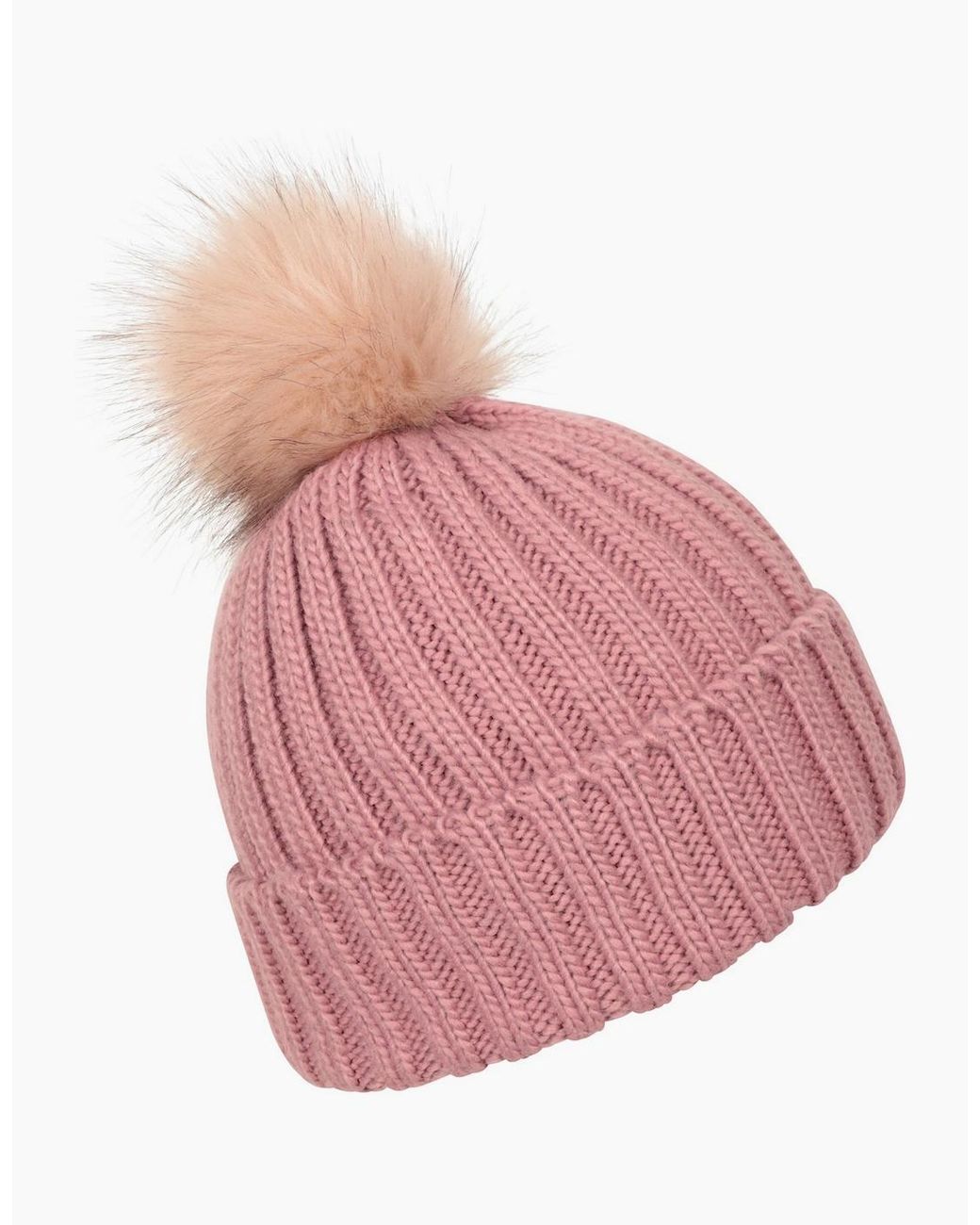 Mountain Warehouse Pink Ladies Geneva Borg Lined Beanie
