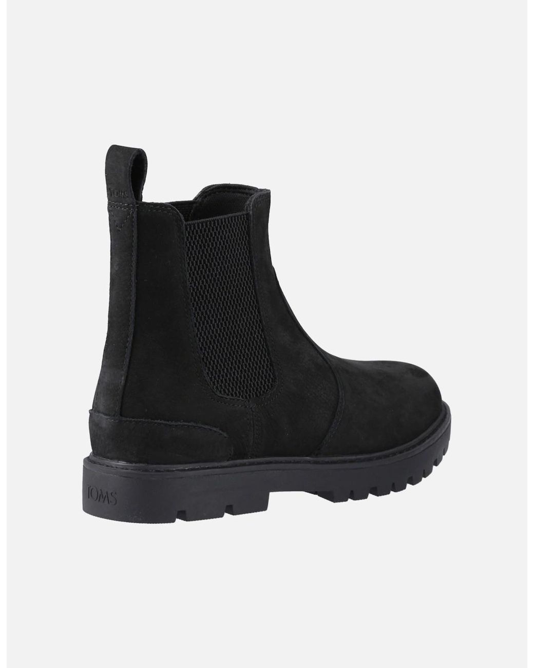 TOMS Black Griffin Chelsea Boots for men