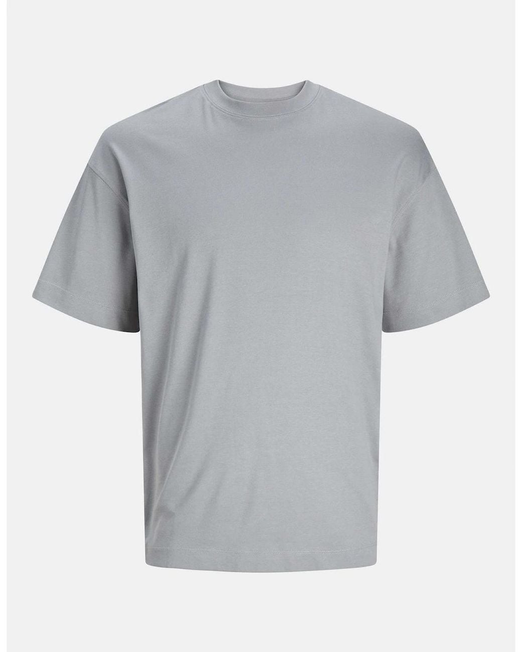 Jack & Jones Gray Edge 220 Gsm T-Shirt for men
