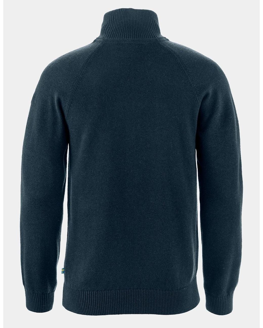 Fjallraven Blue Övik Lite Half Zip Jumper for men