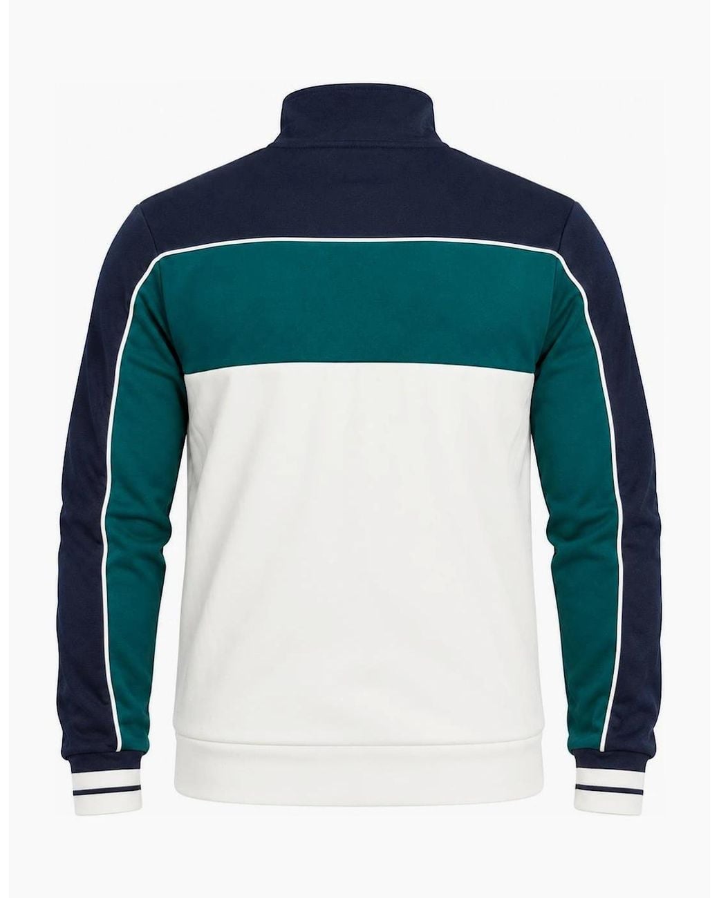 Sergio Tacchini Blue Spiga Track Top Jacket Maritime/Deep/Gardenia for men