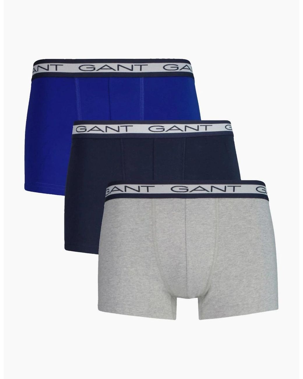 Gant Blue 3 Pack Trunk for men
