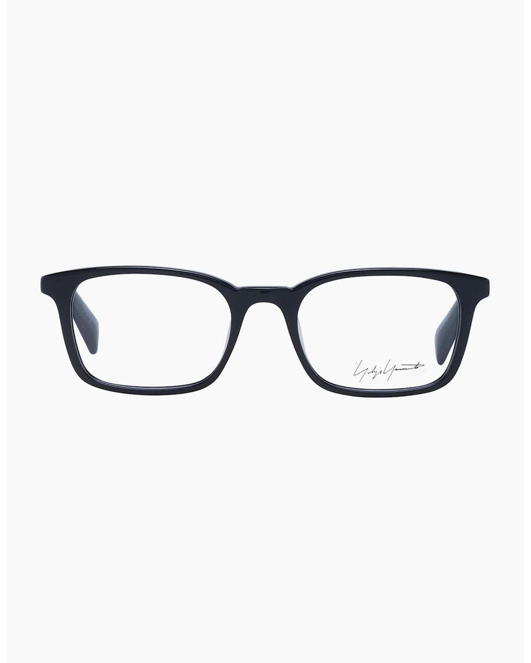 Yohji Yamamoto Black Optical Frame Yy1007 019 51 for men