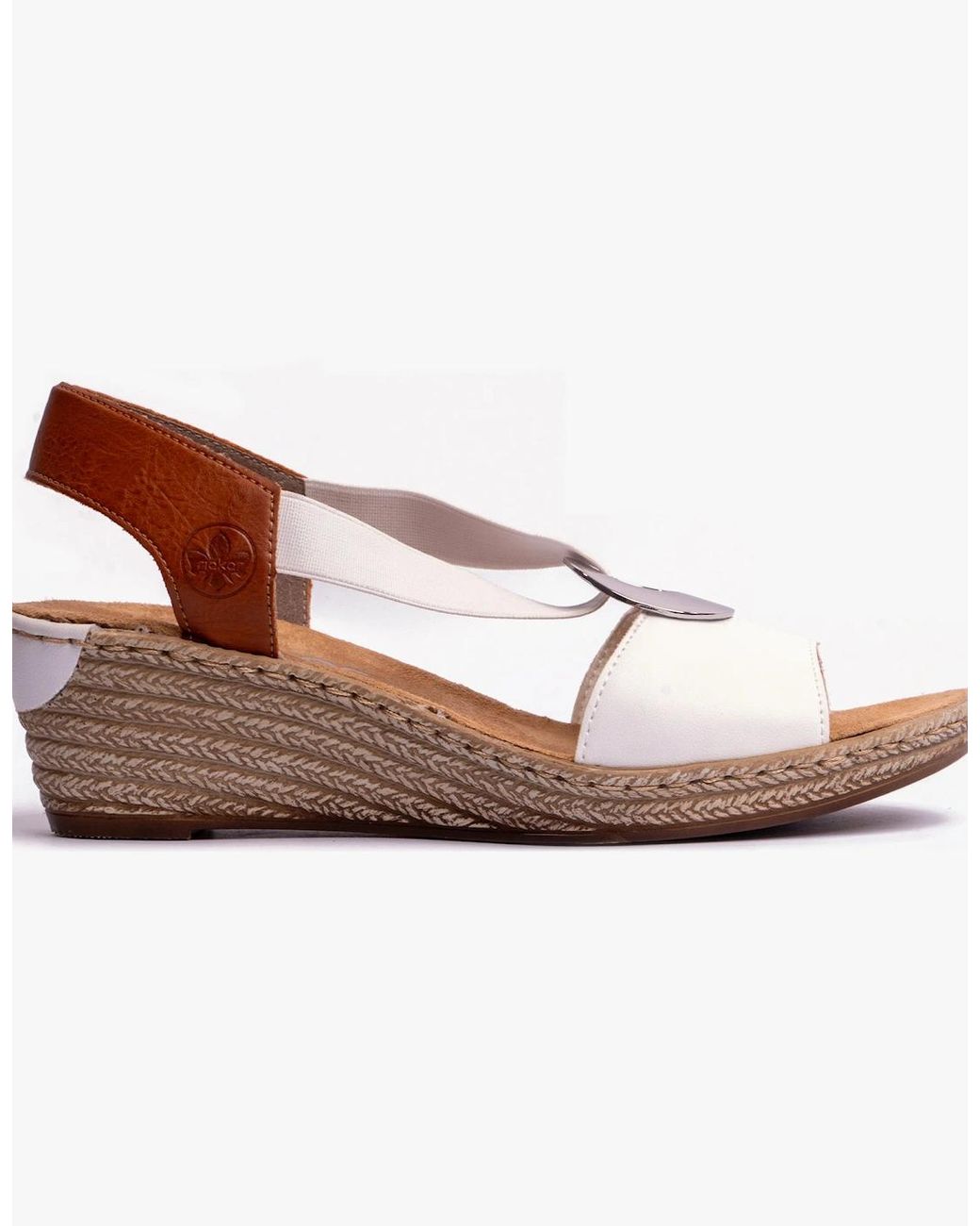 Rieker Brown 624H6-81 Sandals