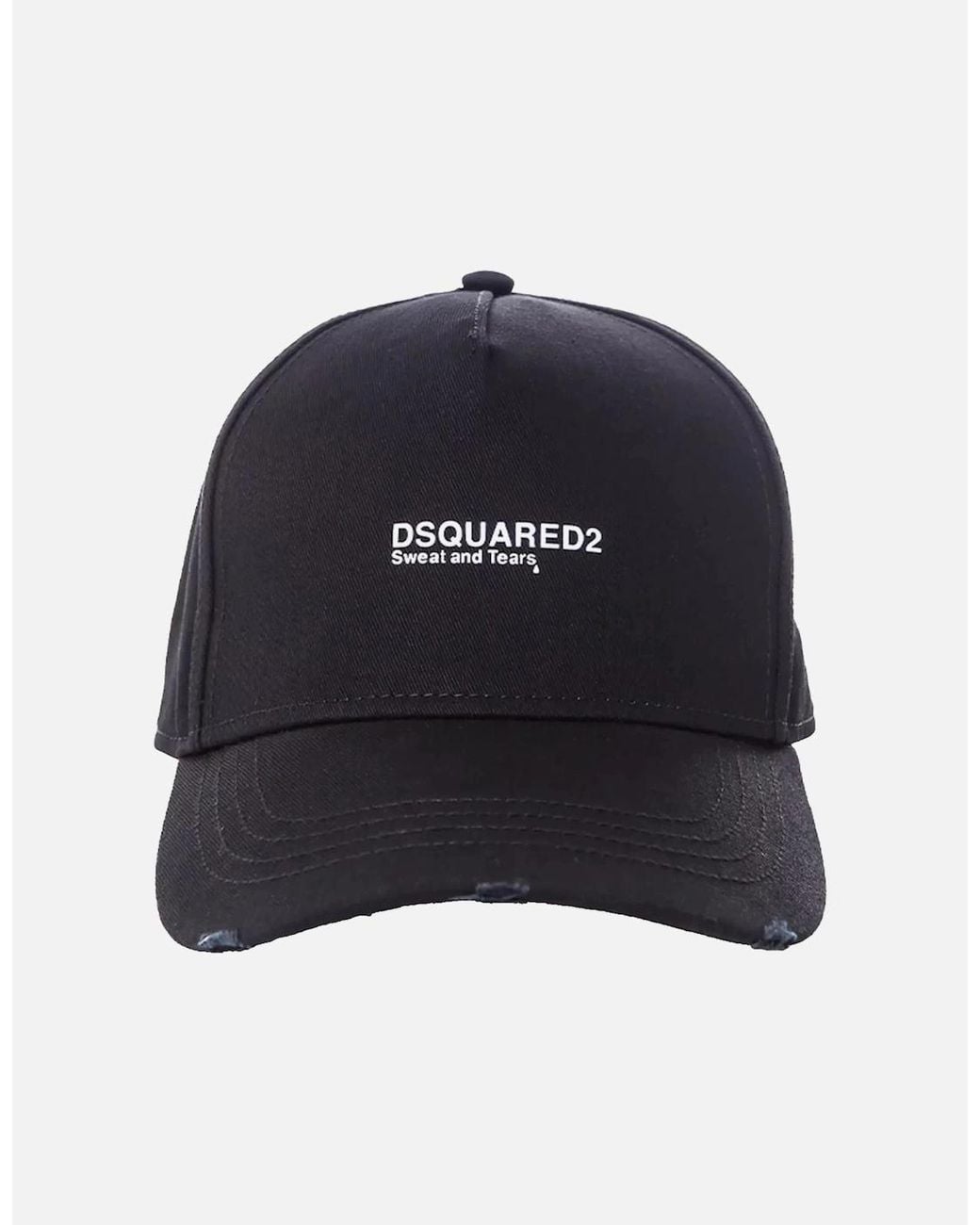 DSquared² Blue Sweat And Tears Baseball Cap for men