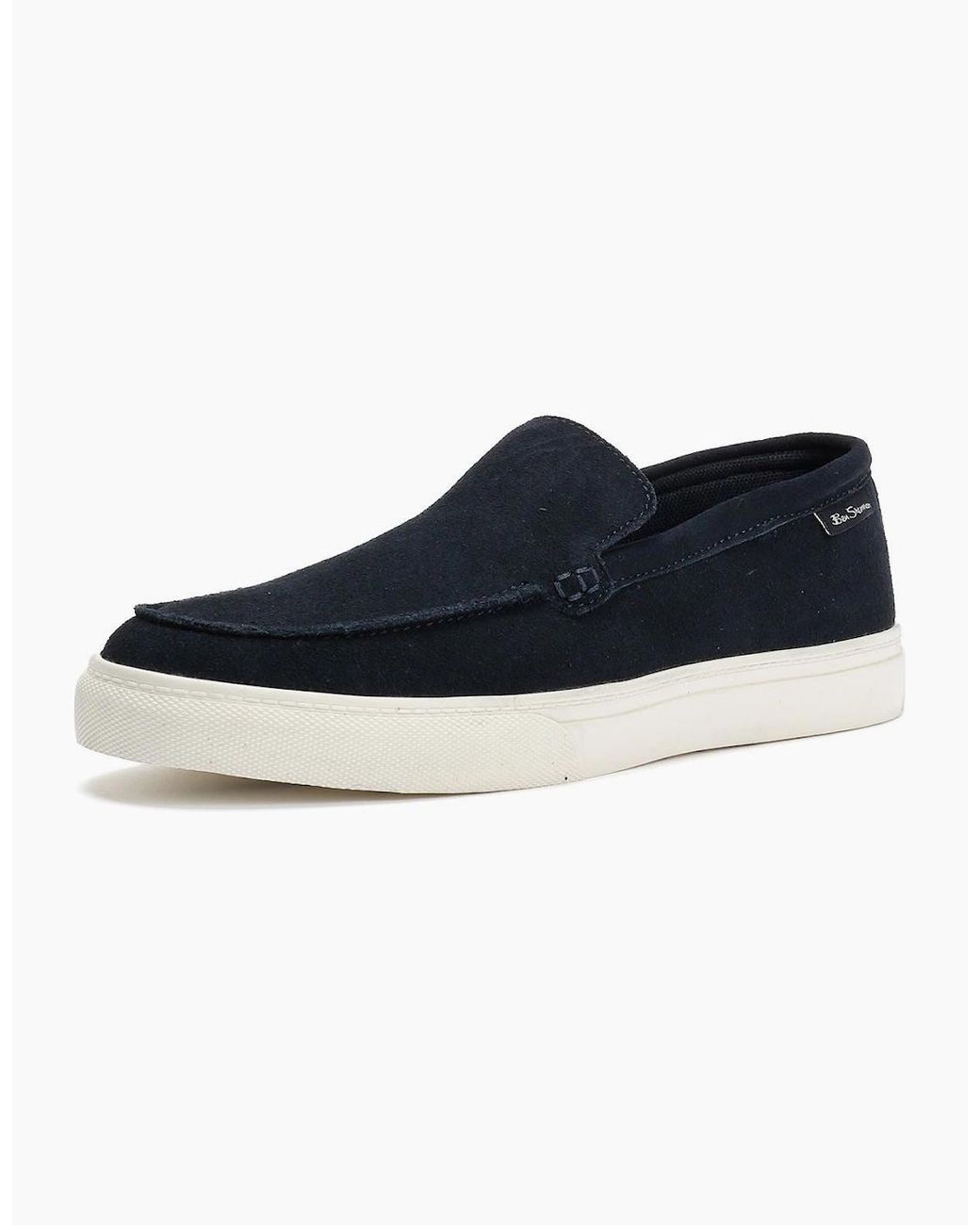Ben Sherman Blue Almer Suede Loafers for men