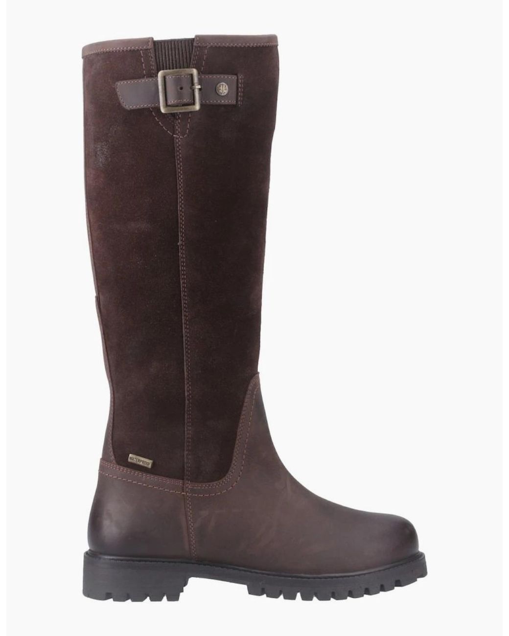 Hunter Brown Canna Knee High Boots