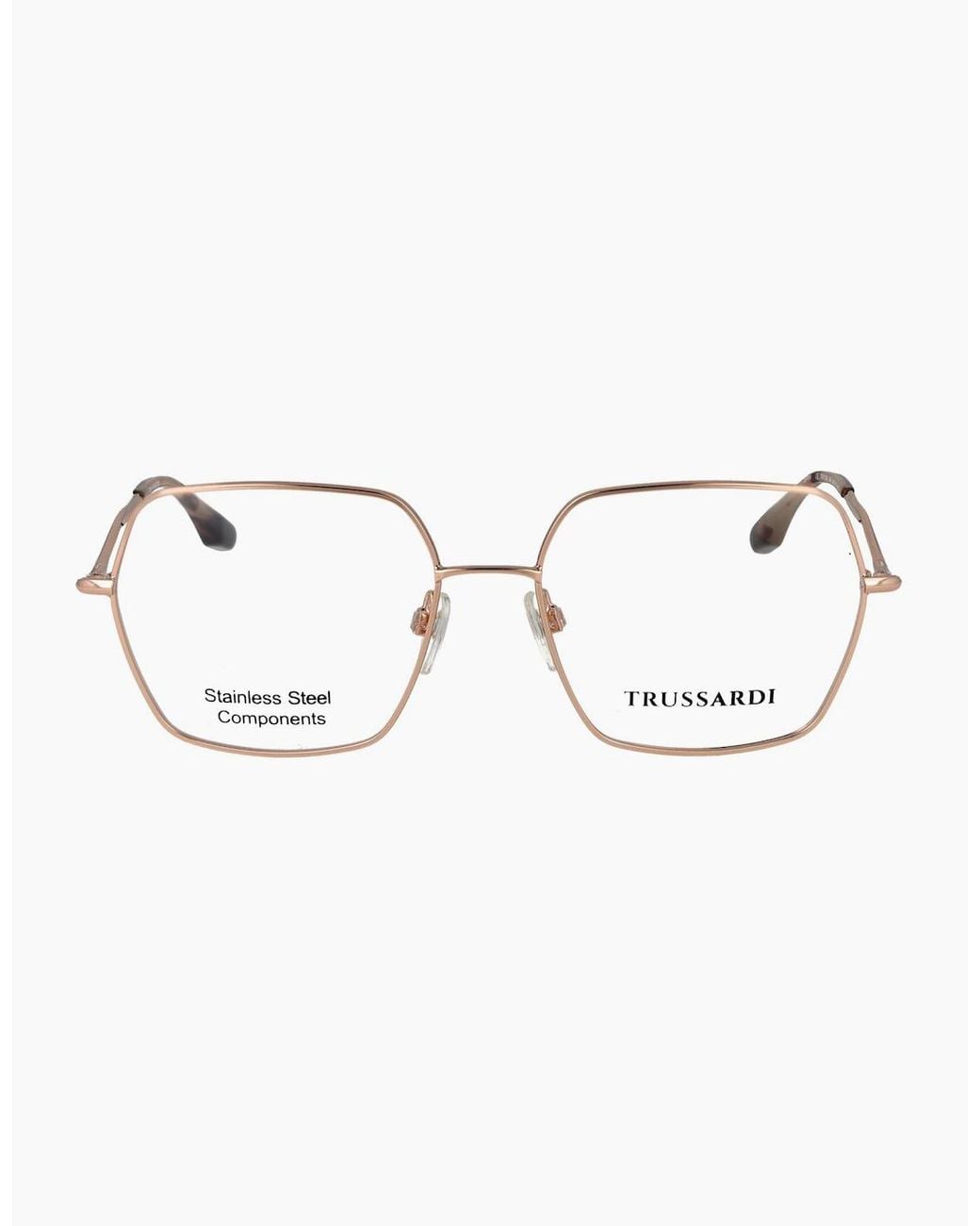 Trussardi Metallic Optical Frame Tsw1038 05A 56