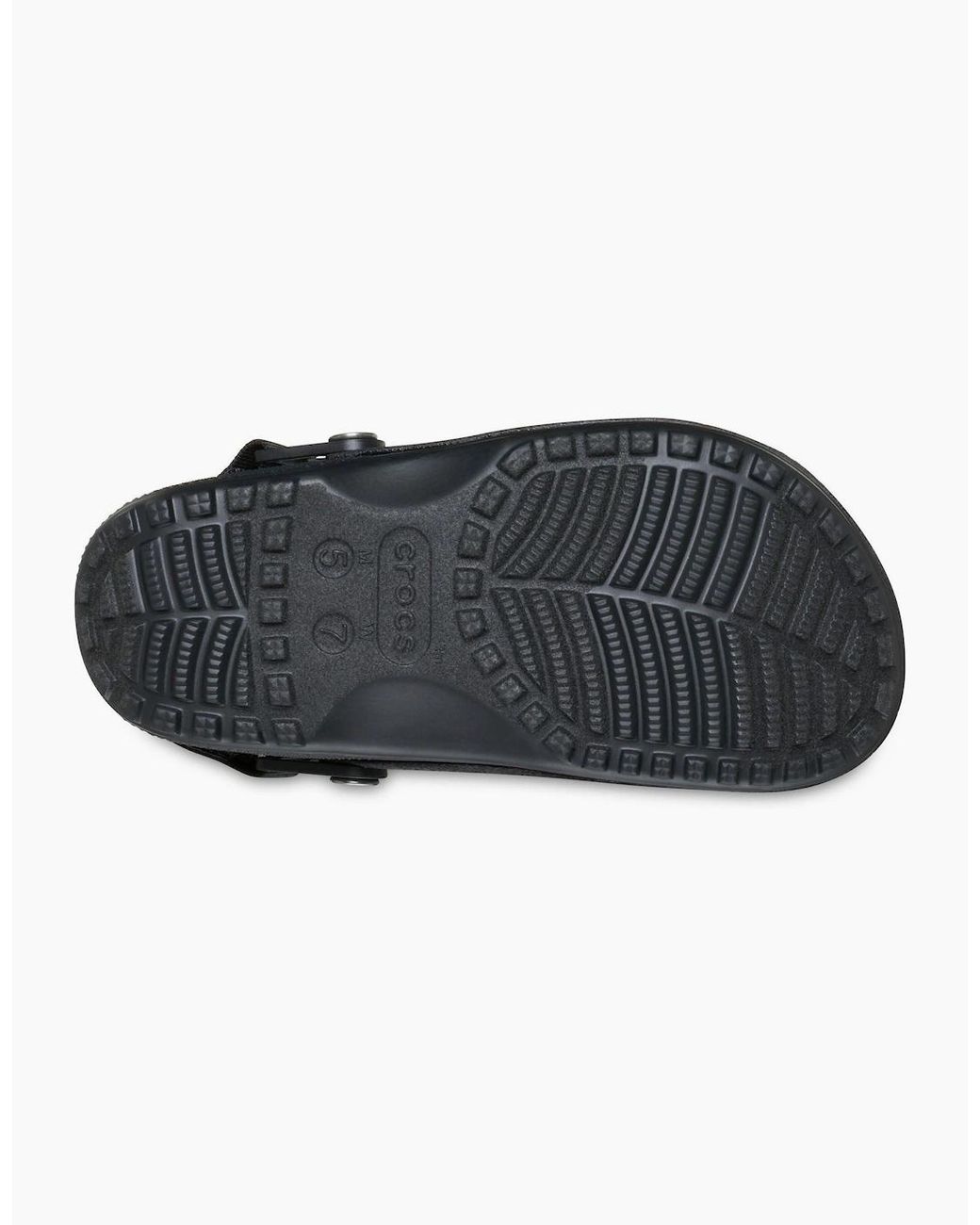 CROCSTM Black Classic Crafted Vegan Textile Blend Clogs