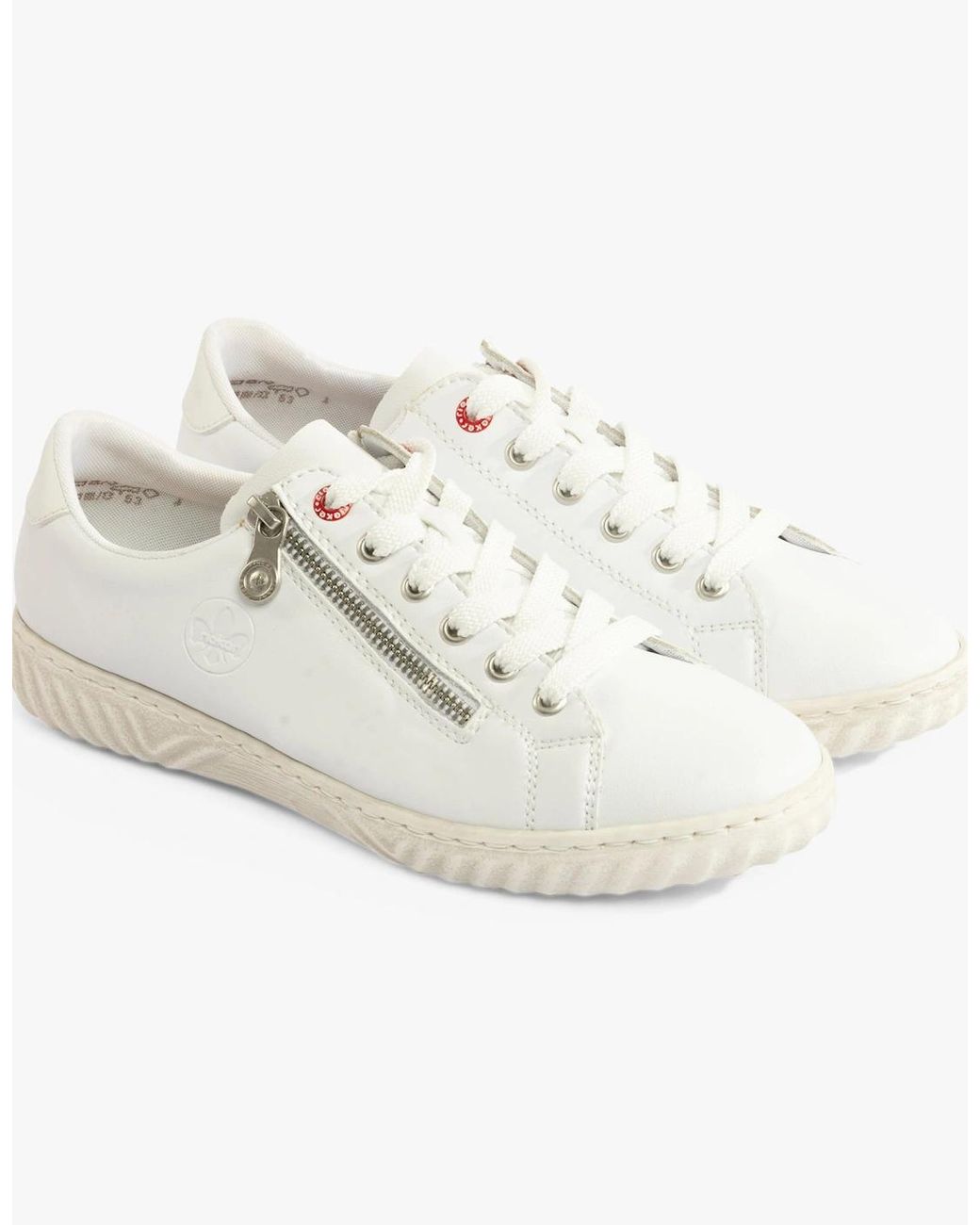 Rieker White N0900-81 Shoes