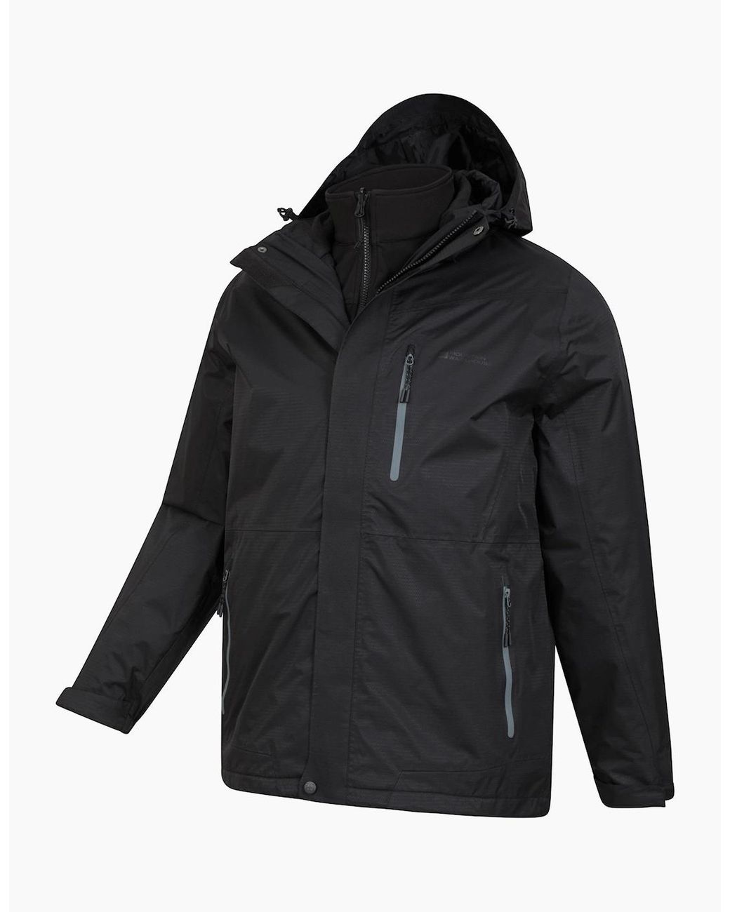 Mountain Warehouse Black Bracken Extreme 3 for men