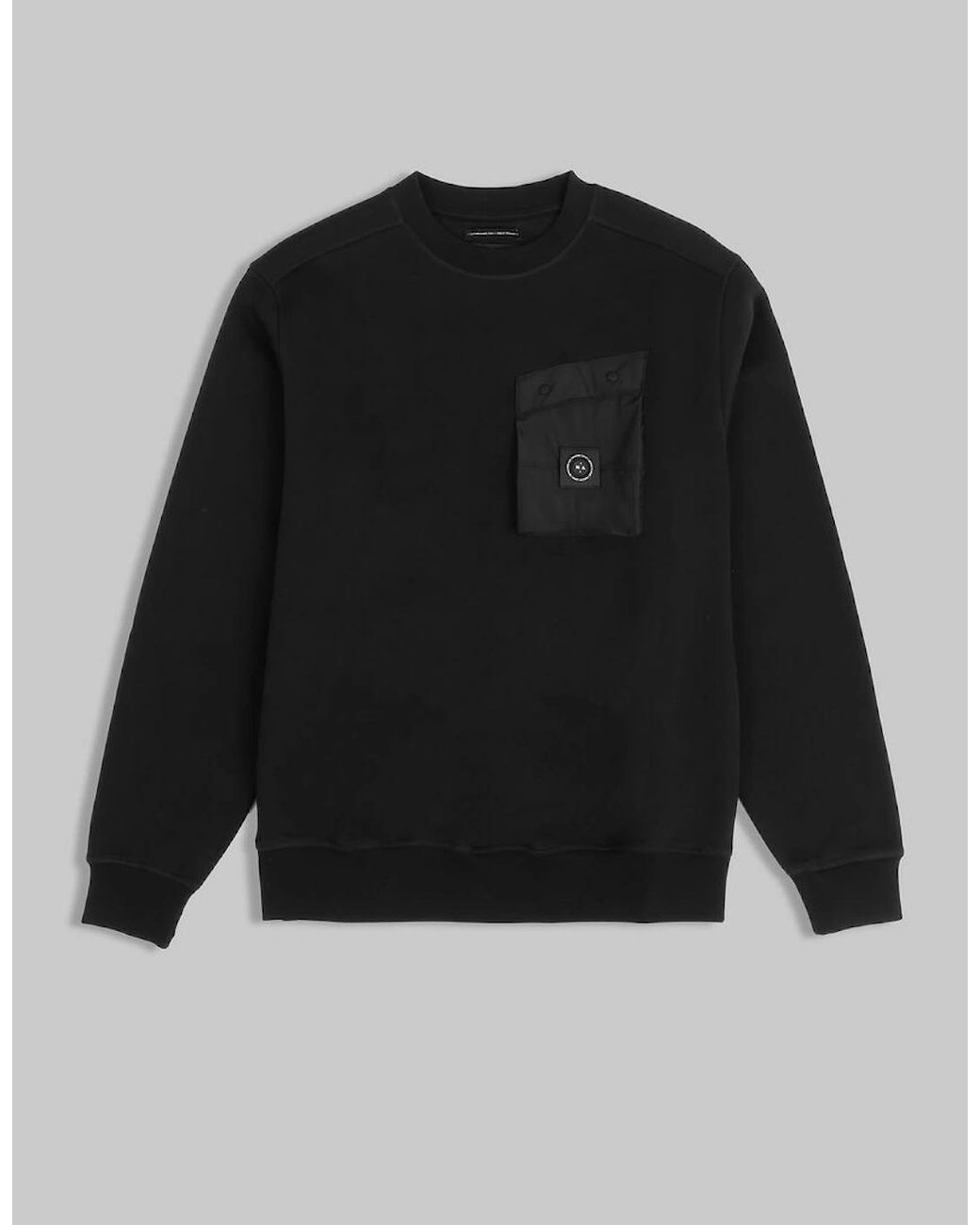 Marshall Artist Black Proccera Crew Neck Sweatshirt for men
