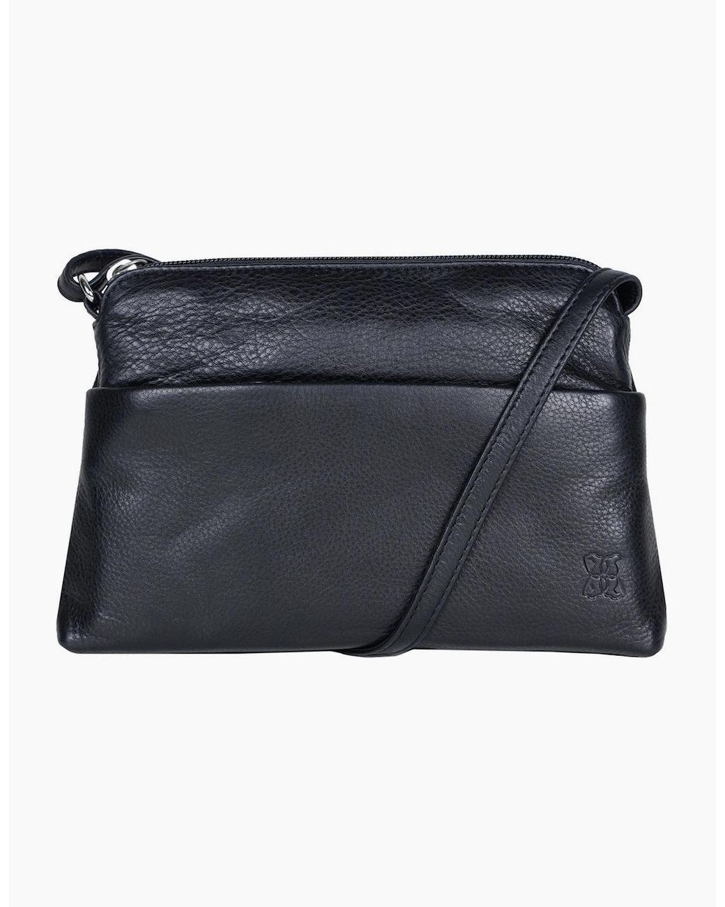 Lakeland Leather White Rydal Cross Body Bag