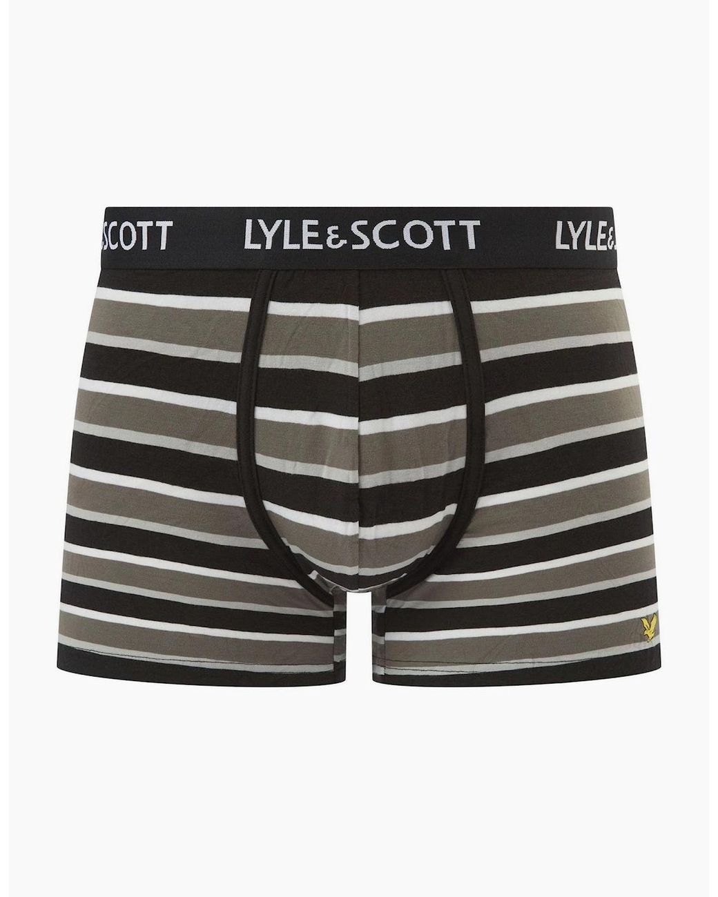 Lyle & Scott Black Ethan 3Pk for men