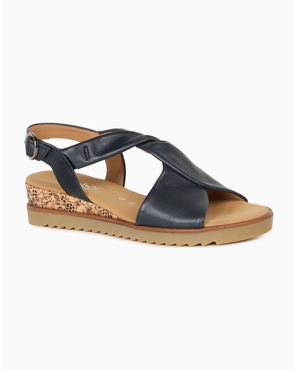 Gabor Blue Rich Sandals