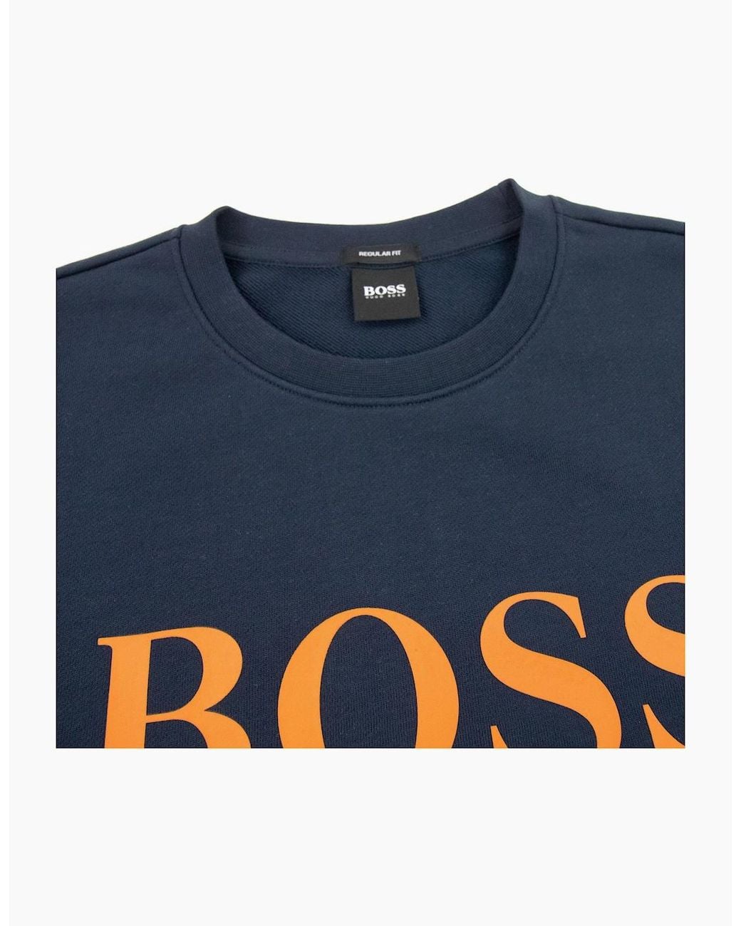 Boss Blue Stadler 19 Code Sweater for men