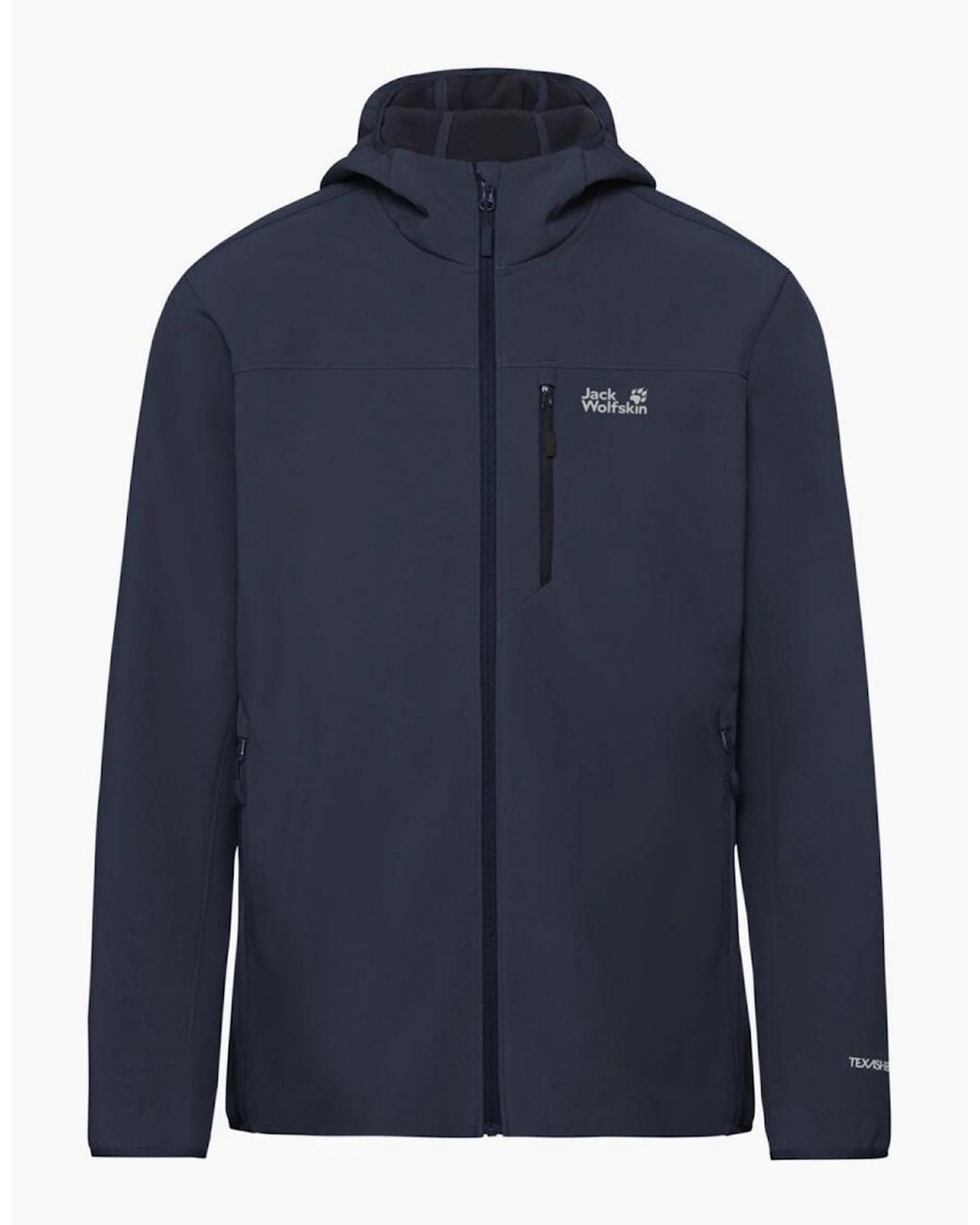 Jack Wolfskin Blue Wild Winds Hooded for men