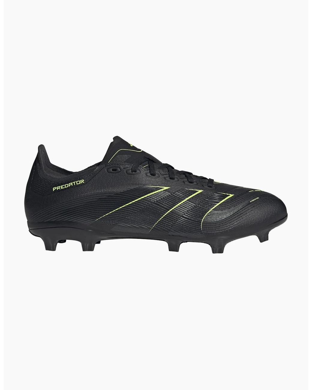 Adidas Predator Black Predator Firm Ground Low Top Sneakers for men