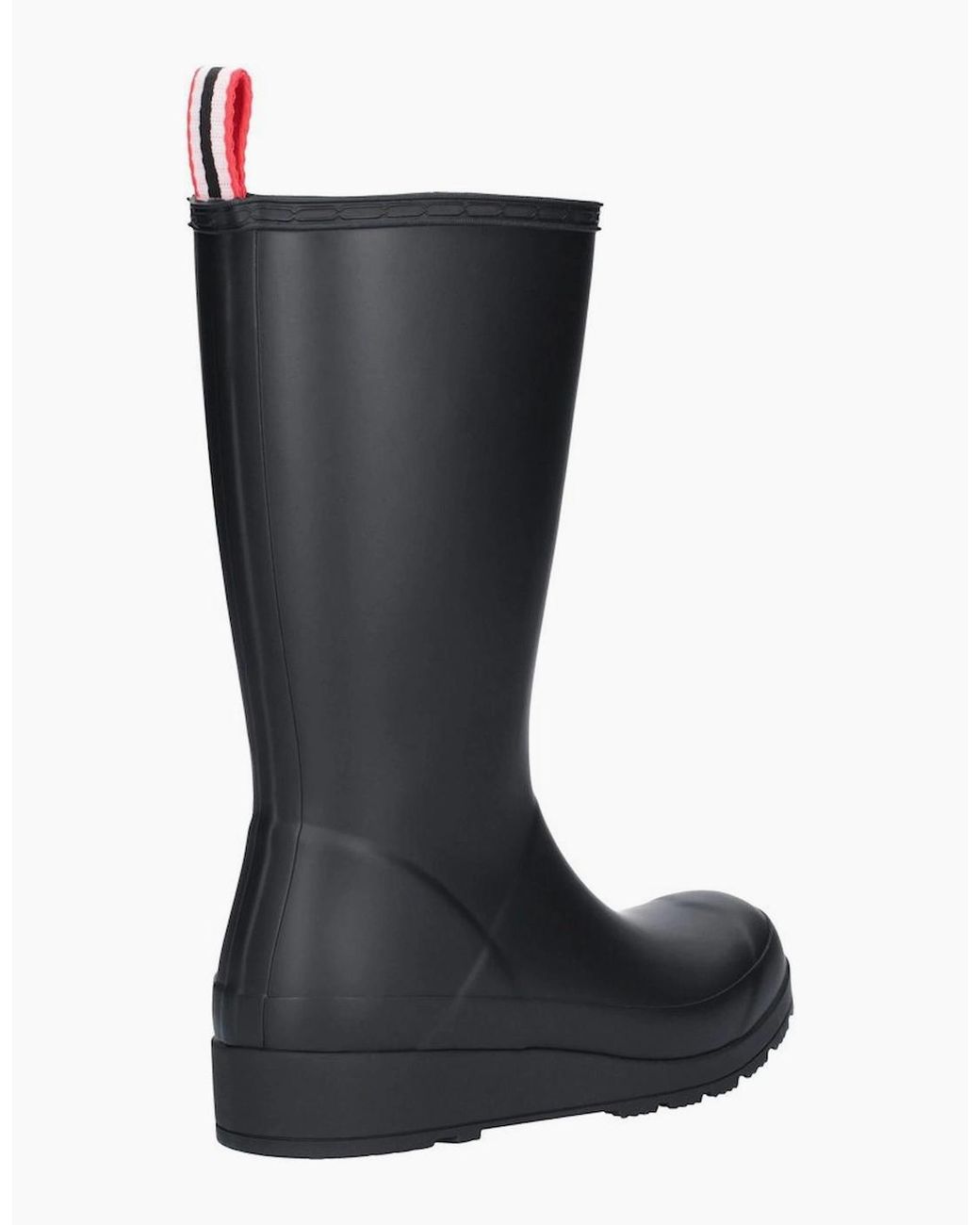Hunter Black Original Play Tall Rubber Wellington Boots