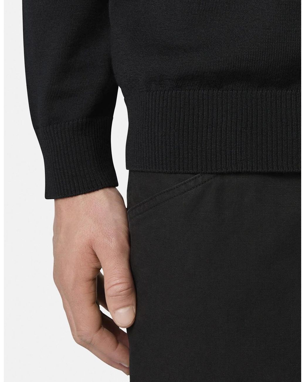 Stone Island Black T Neck 5100025 Sweater for men