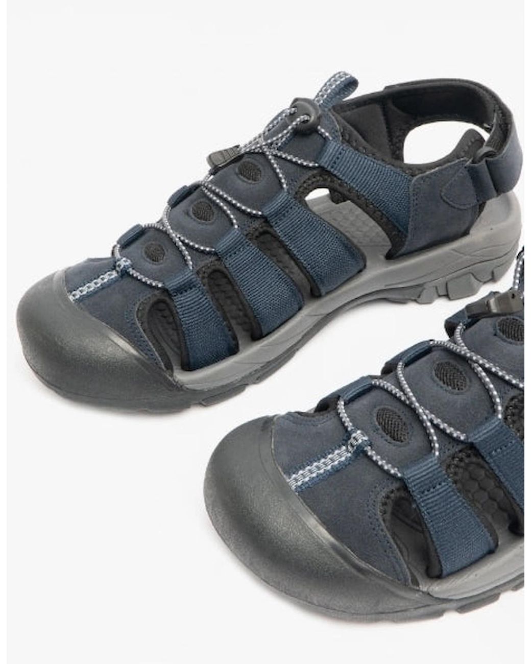 Hush Puppies Black Peru Bungee Sandals for men