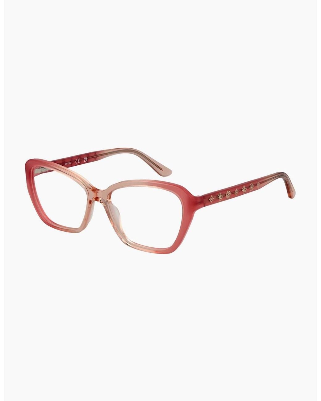 Guess Pink Optical Frame Gu50115 074 52