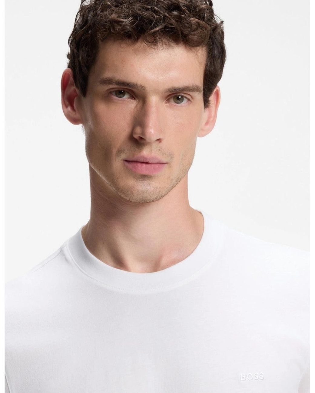 Boss White Boss Thompson 01 T-Shirt S2-26 100 for men