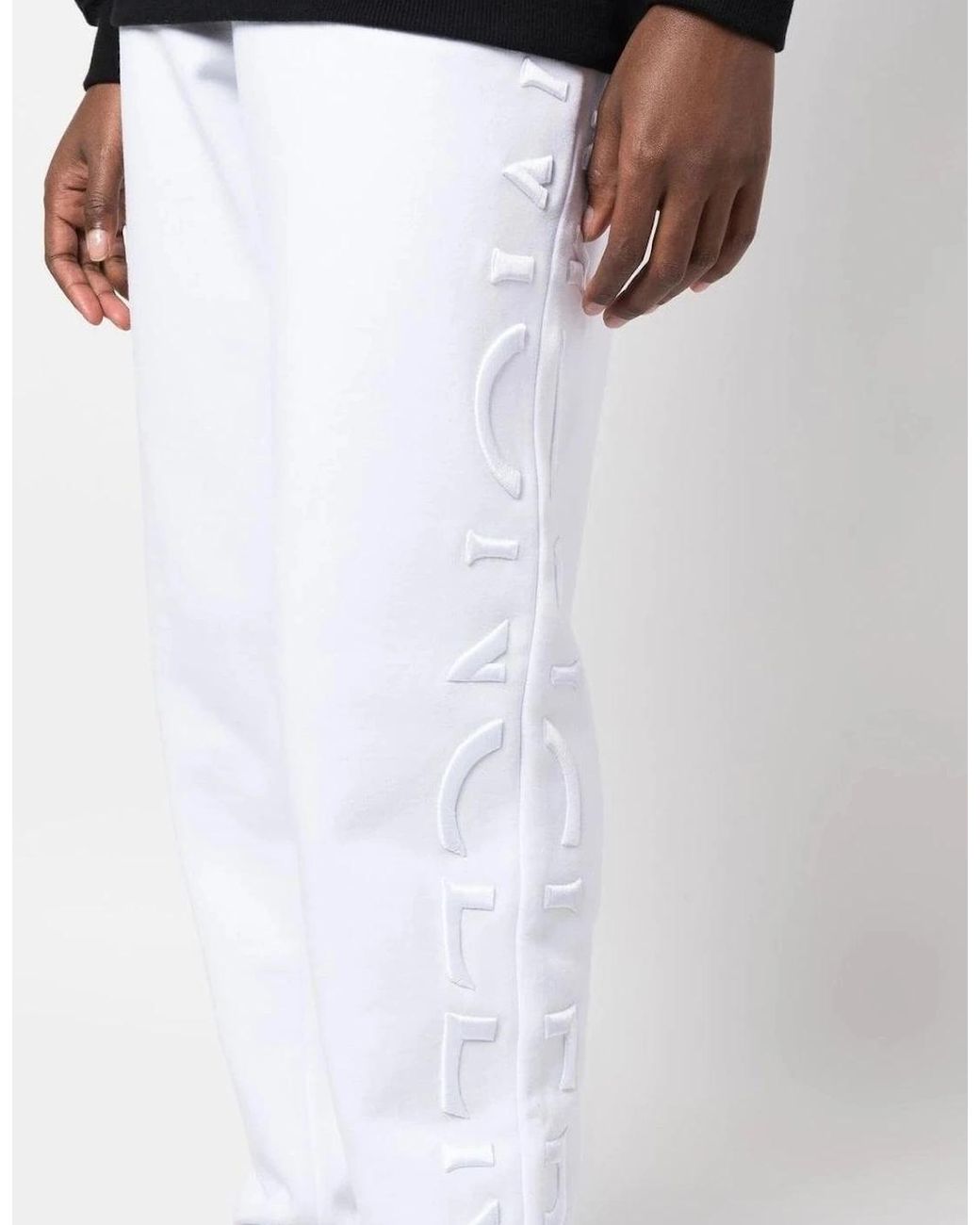 Moncler Black Jersey Cuffed Joggers