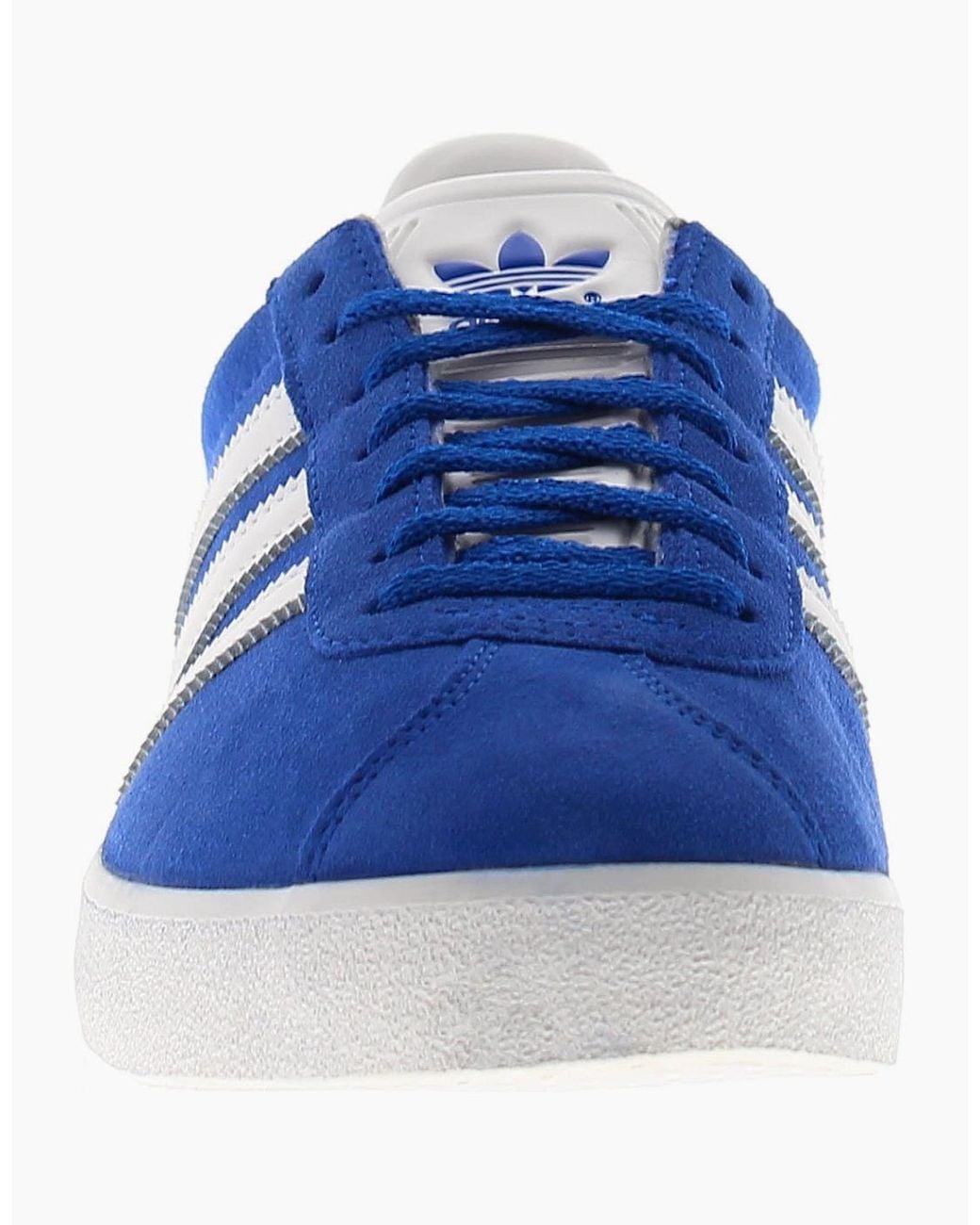 Adidas Originals Gazelle Blue Adidas Originals Trainers Gazelle 85 Leather Lace Up Royal Uk Si for men
