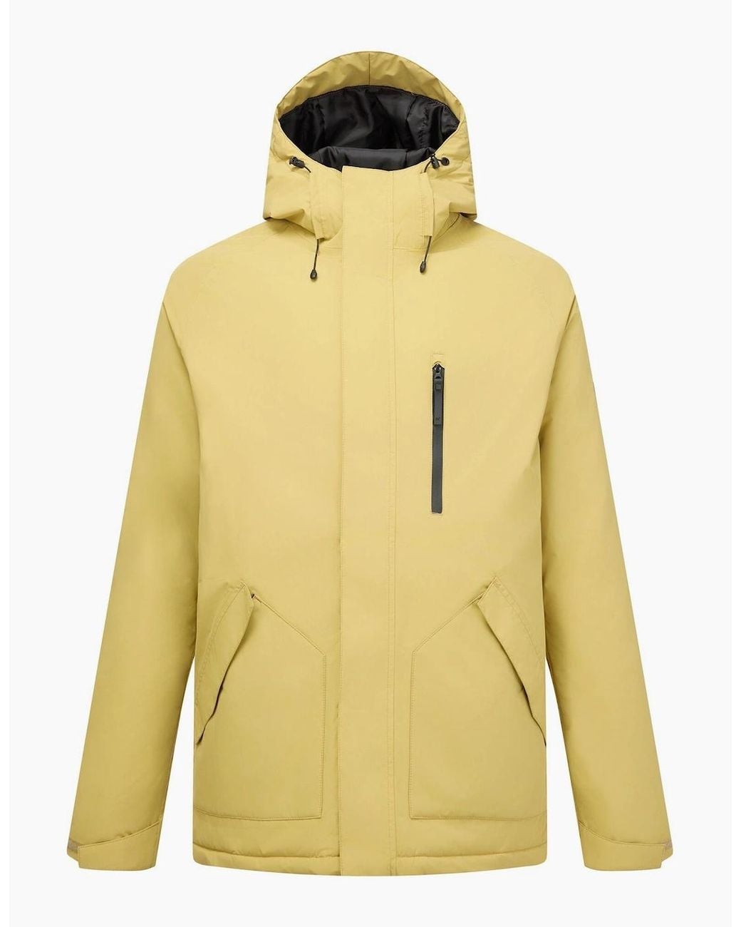 Regatta Yellow Slyvan Insulated Waterproof Jacket for men