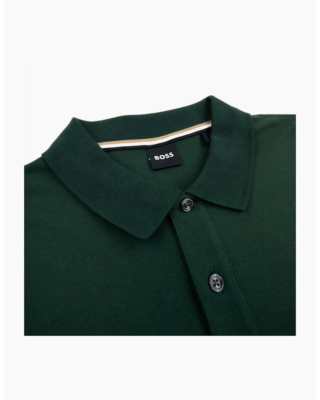 Boss Green Pallas Embroidered Logo S/S Polo Dark 350 for men