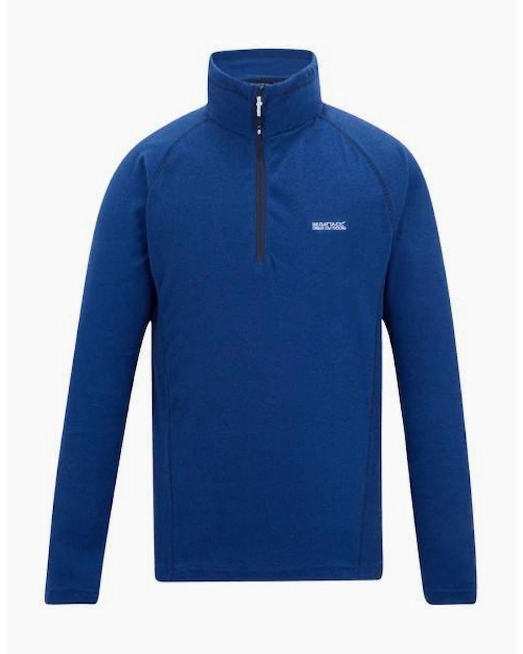 Regatta Blue Great Outdoors Montes Funnel Neck Fleece Jumper for men