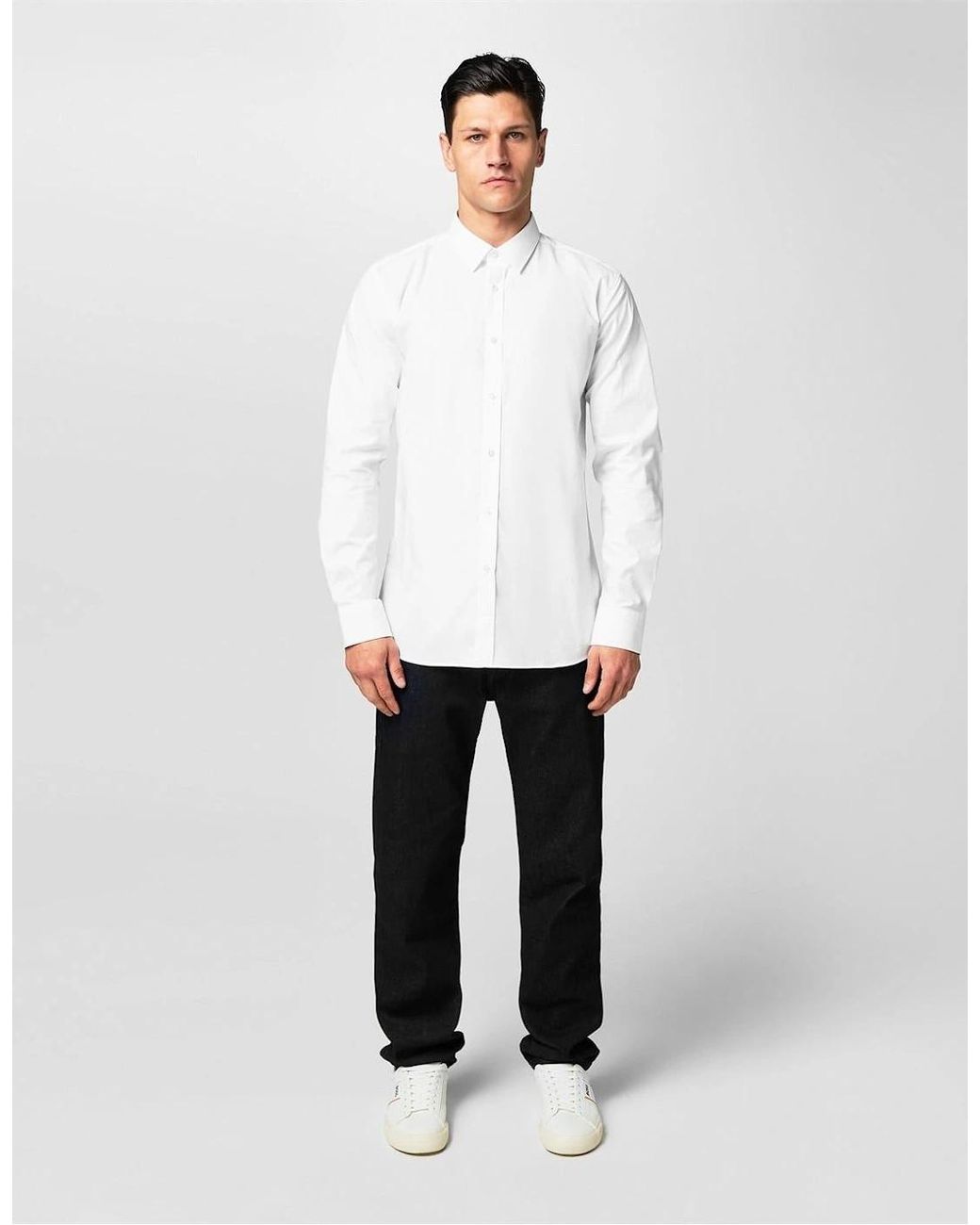 Boss White Slim Fit-Shirt for men