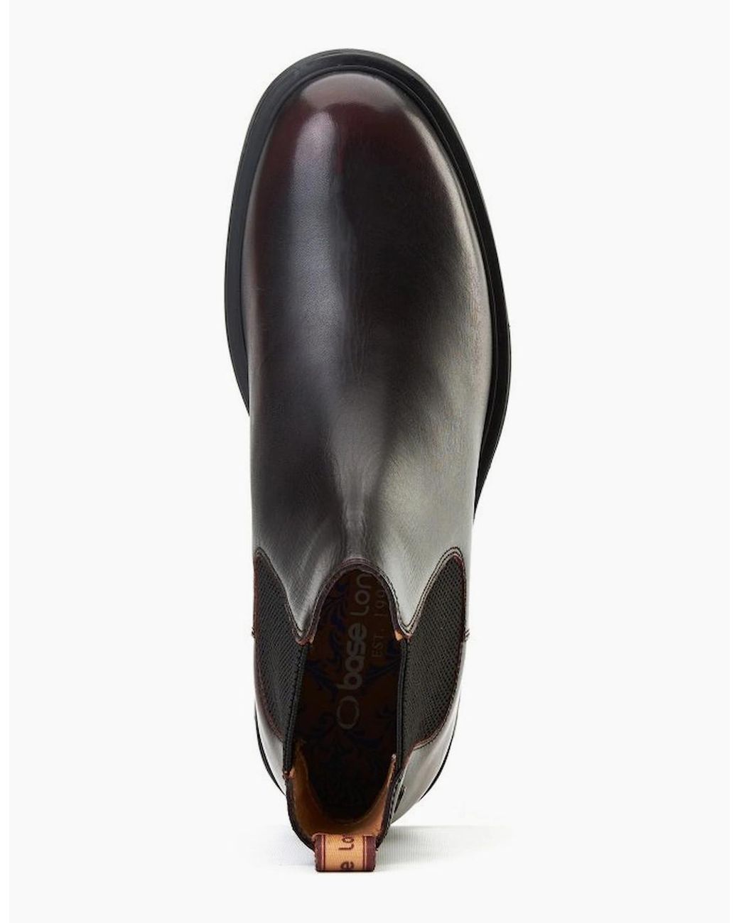 Base London Black Roebuck Chelsea Boots for men