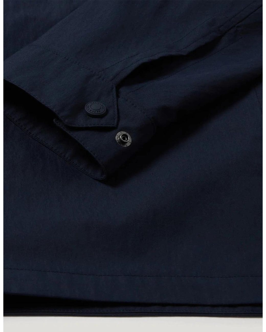 Belstaff Blue Cargo Overshirt A1-26 Dark Ink for men