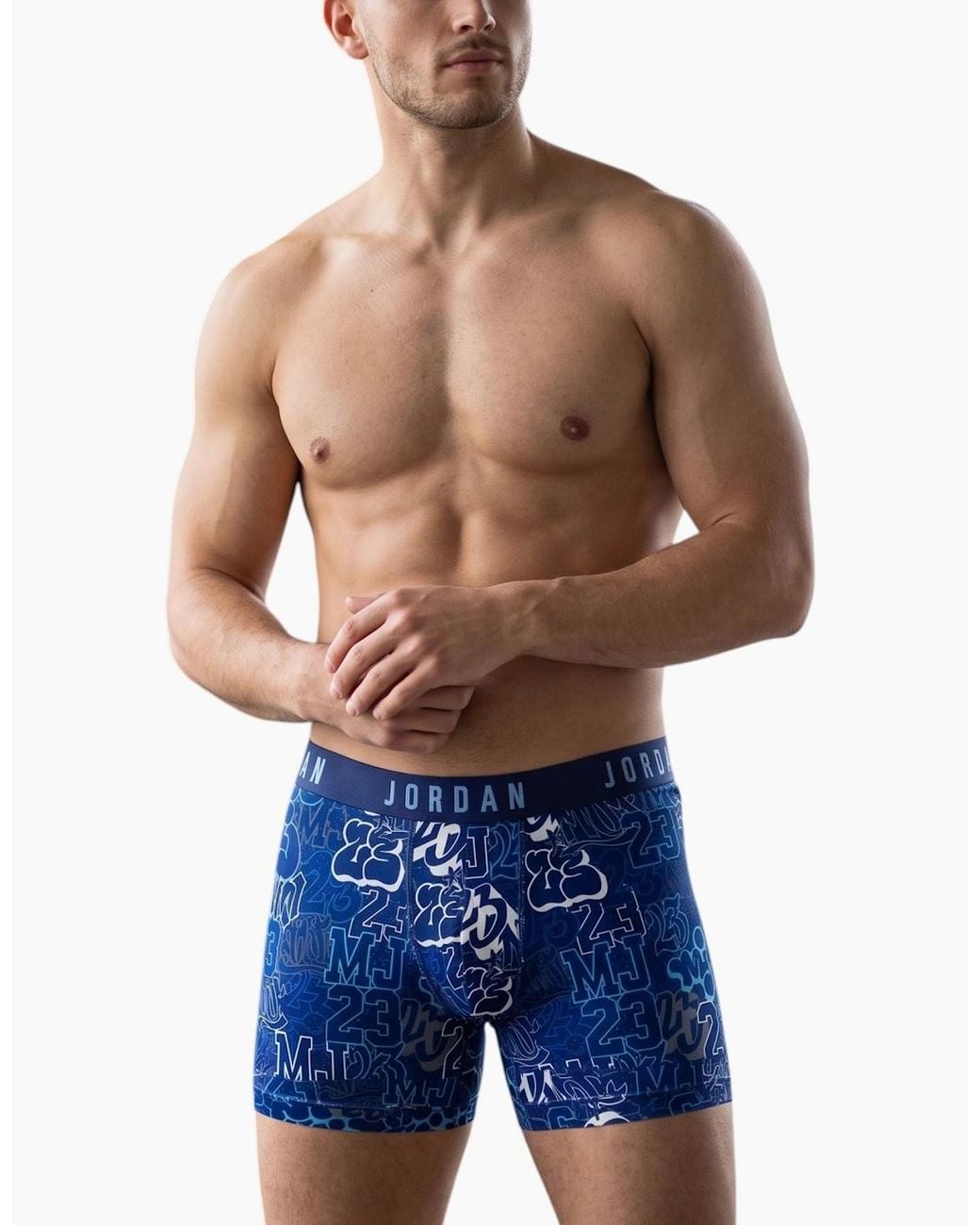 Nike Blue Boxer Brief Jordan Soft Underwear for men