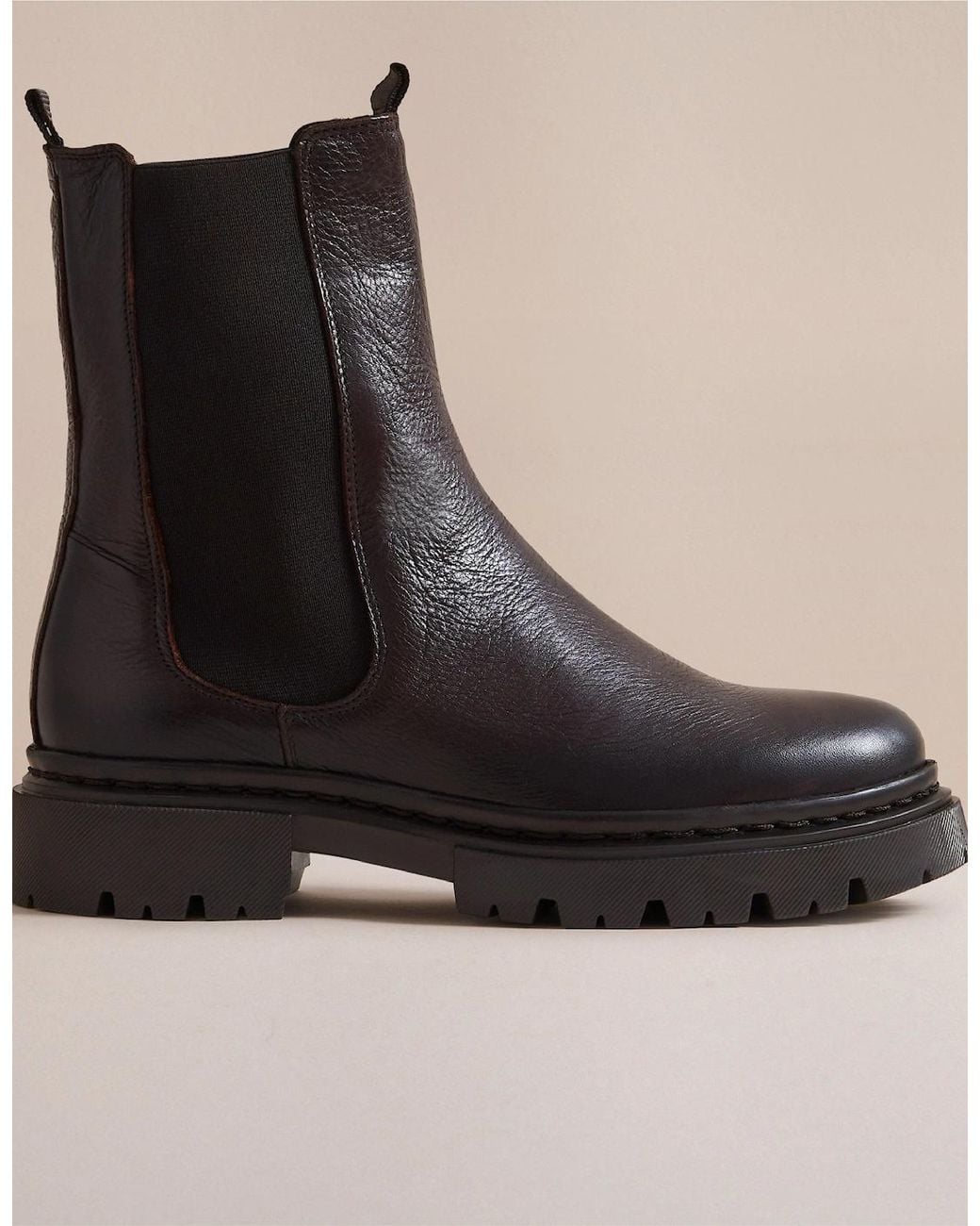 Hudson Black Blake Leather Chelsea Boot