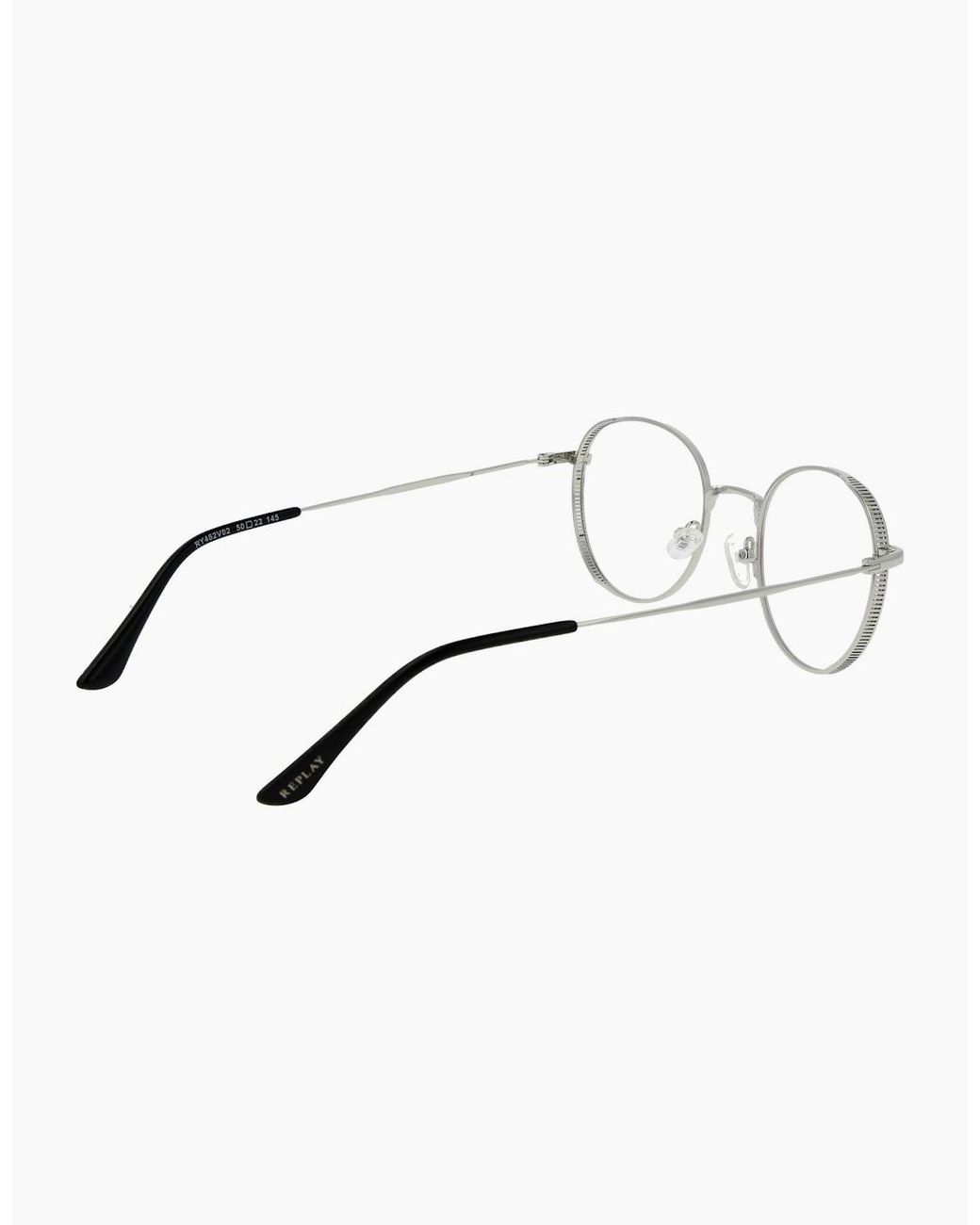 Replay Black Optical Frame Ry462V 02 50 for men