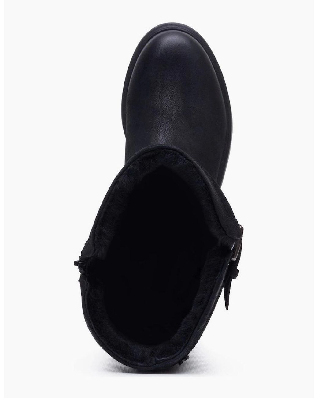 Hush Puppies Black Cressida Long Boot Tall Boots