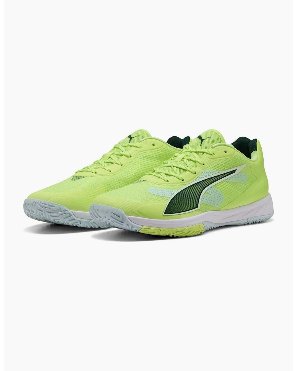 PUMA Green Accelerate Turbo 4 Handball Trainers for men