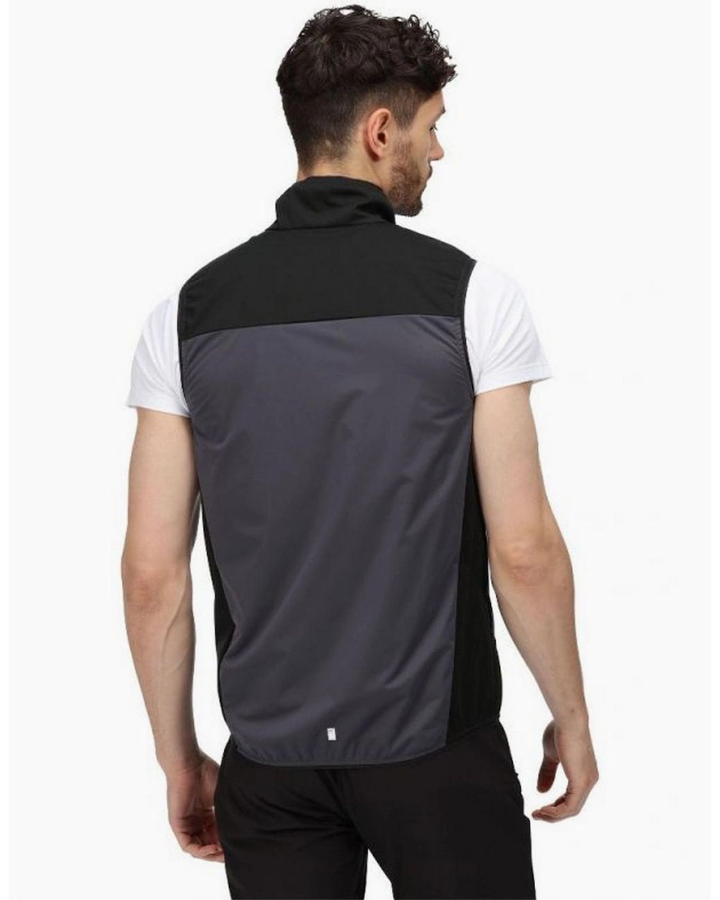 Regatta Blue Lankin Iv Softshell Body Warmer for men