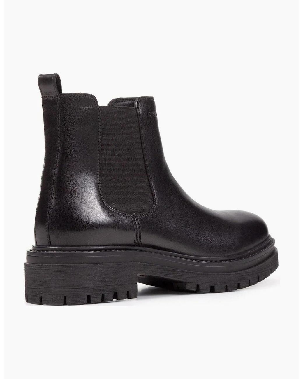 Geox Black D Iridea B Leather Boots