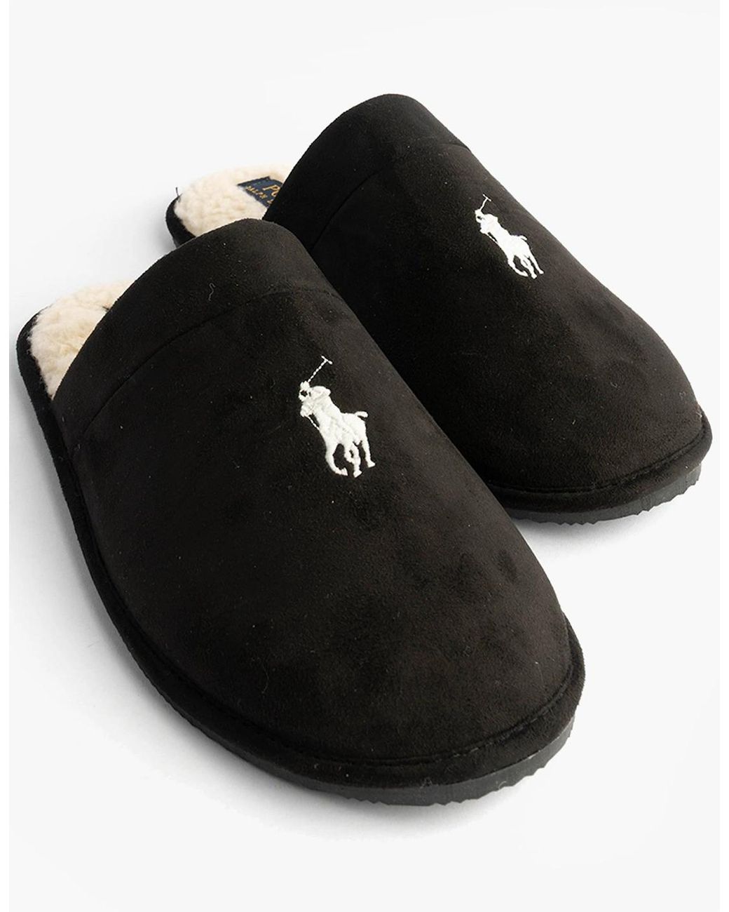 Polo Ralph Lauren Klarence Mule Slippers Blackwatch/Cream for men