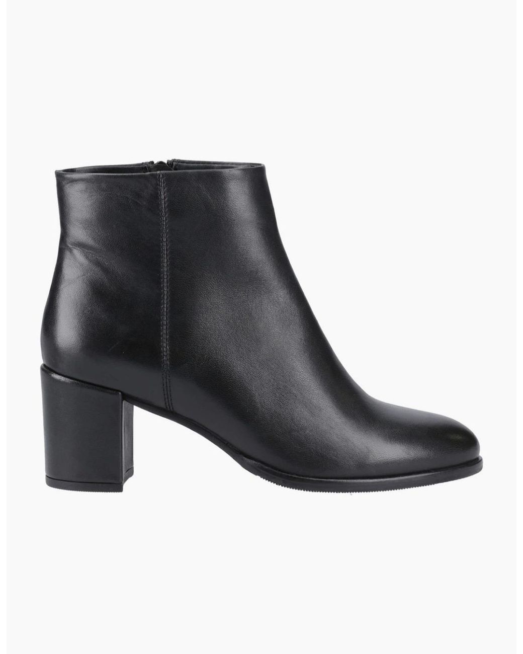 Hush Puppies Black Claridy Ankle Boots