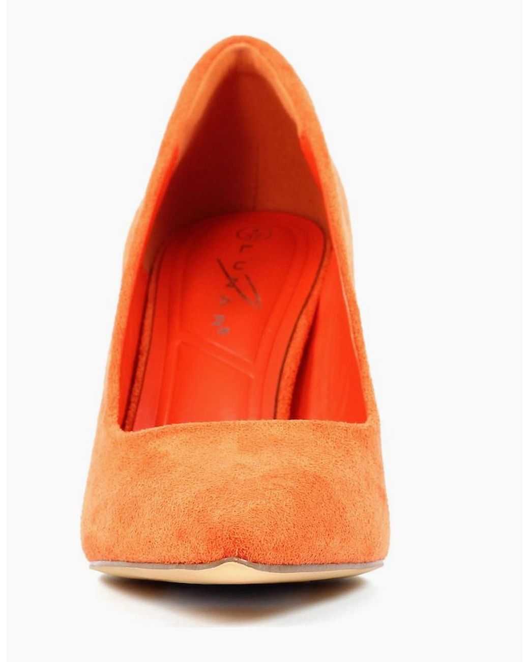 Lunar Orange Amy Court Shoes
