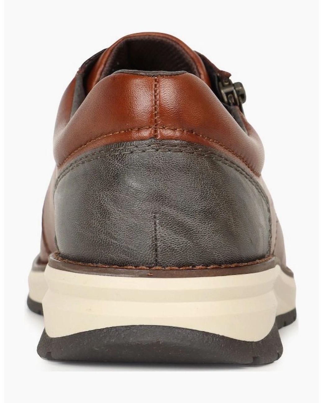 Rieker Brown Bowler Shoes for men
