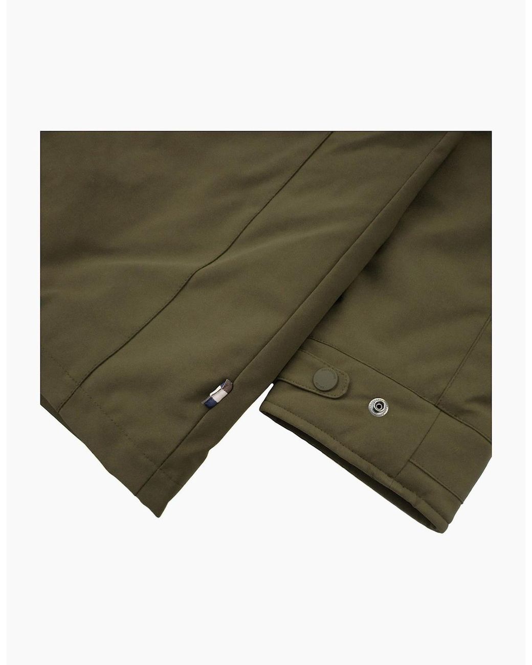 Aquascutum Green Shell Active Mid Trench Coat Army 06 for men