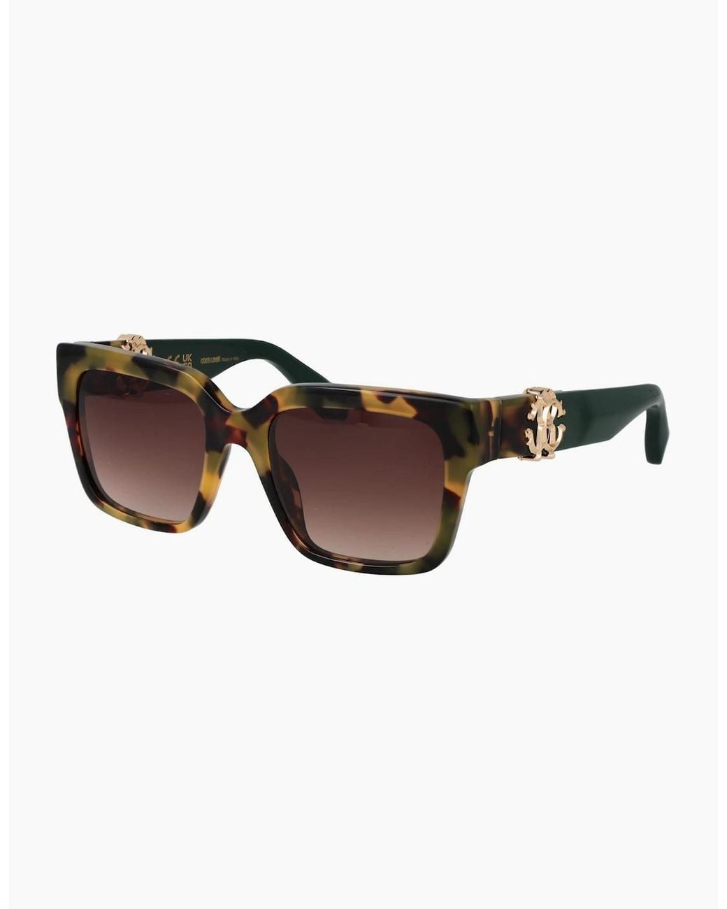 Roberto Cavalli Brown Sunglasses Src040M 0Agg 54