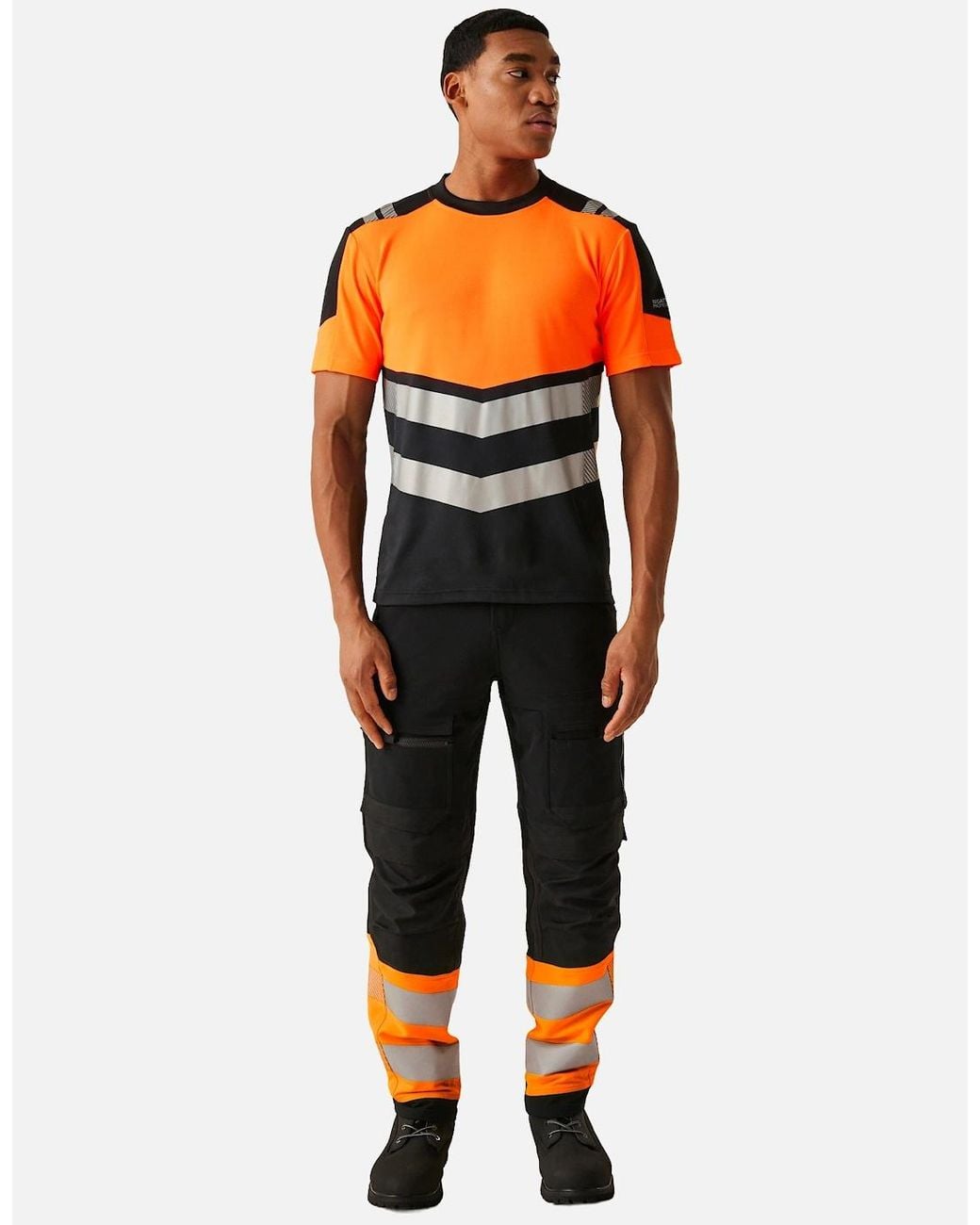 Regatta Orange X-Pro Class 1 High-Vis T-Shirt for men