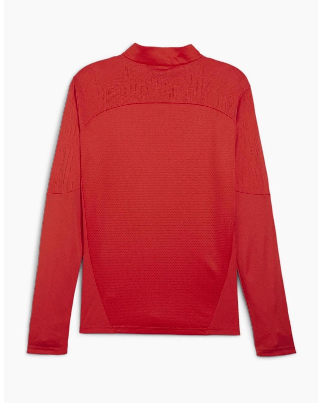 PUMA Red Teamfinal Training 1 4 Zip Fleece for men